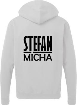 Hooded Full Zip, weiß